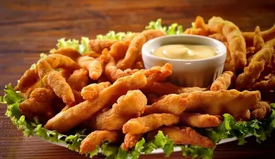 Tiras de Frango Crocante